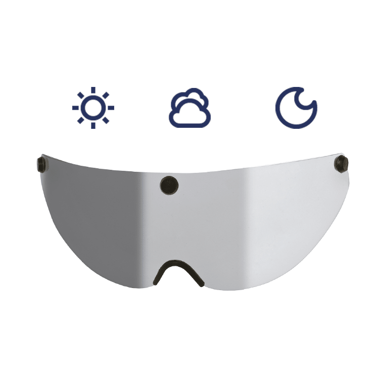 GO-OFF PILOT & RIDER Photochromatic Visor