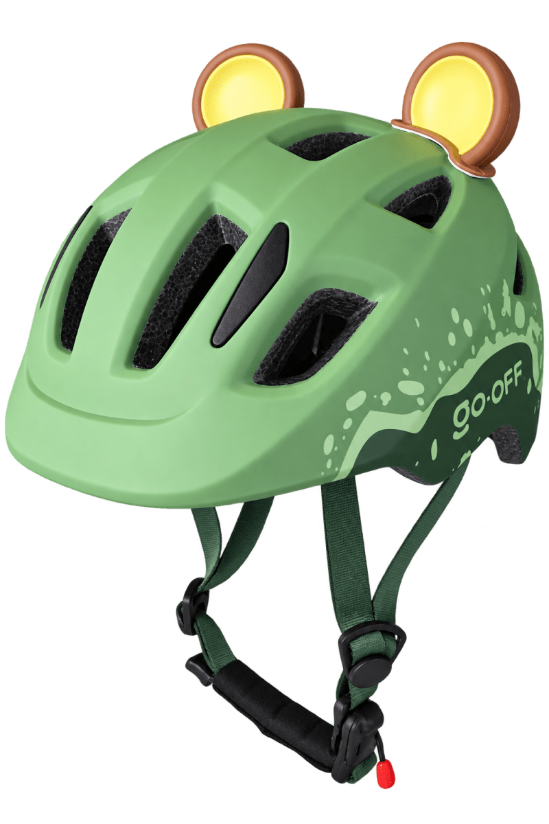 Bear ears for helmet / brown - GO-OFF