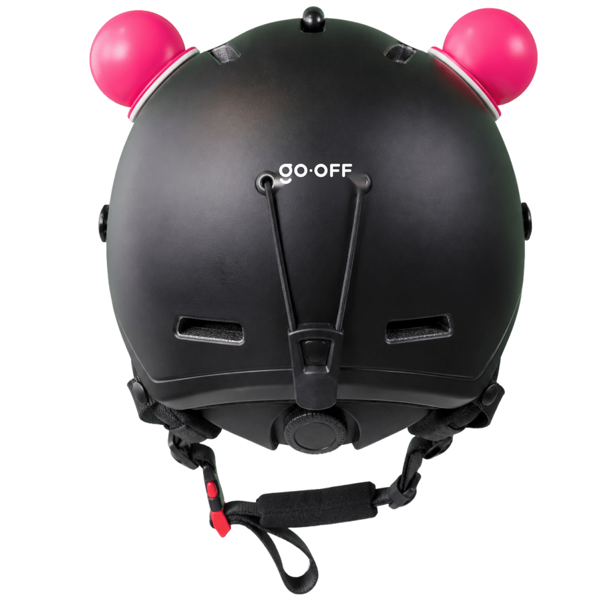 Bear ears for helmet / pink - GO-OFF