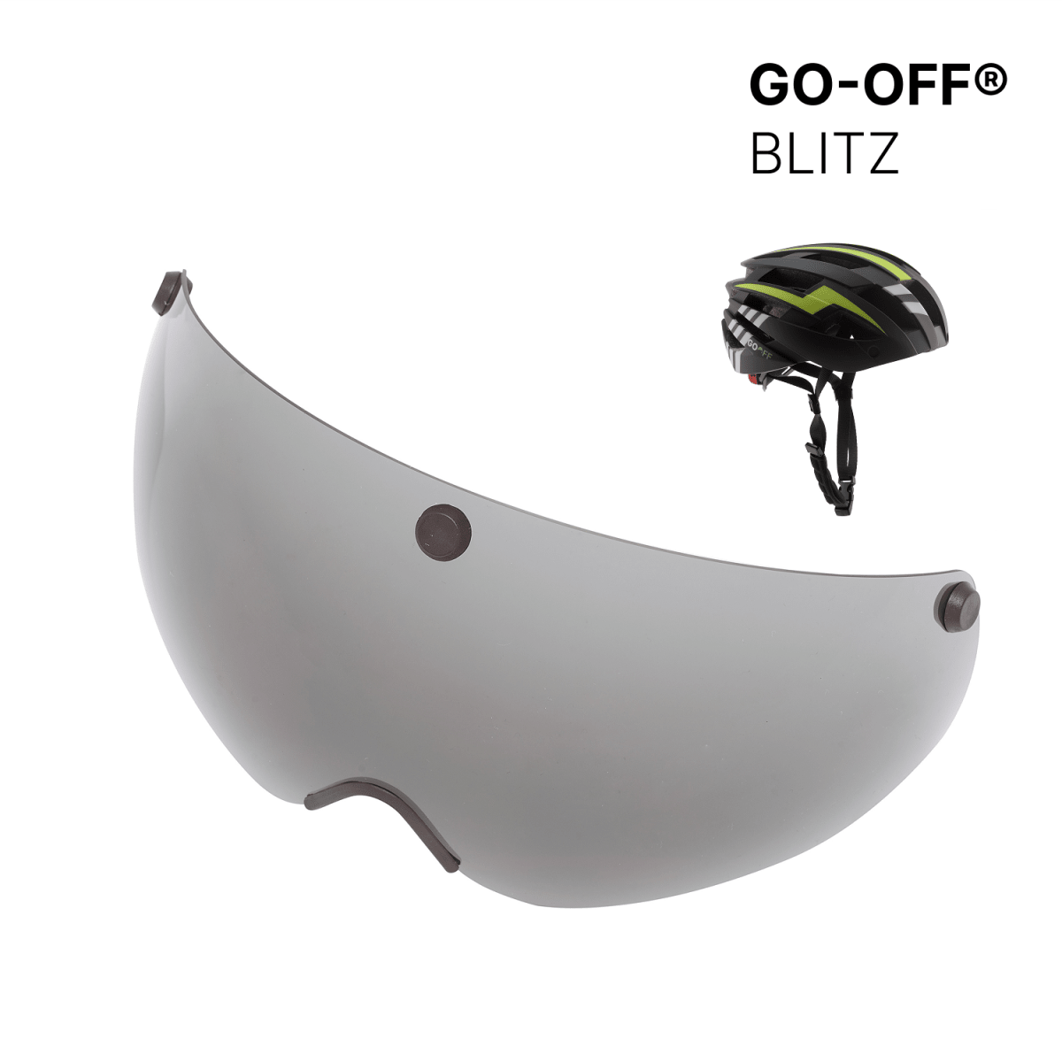 BLITZ dark visor - BLITZ - GO - OFF