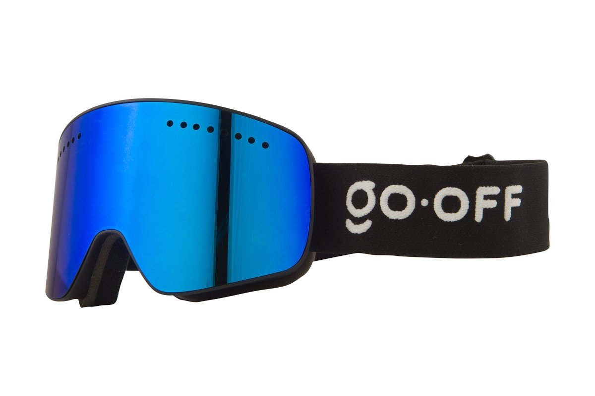 ski goggles magnet GO-OFF MAGNET lens (in bright sunlight)