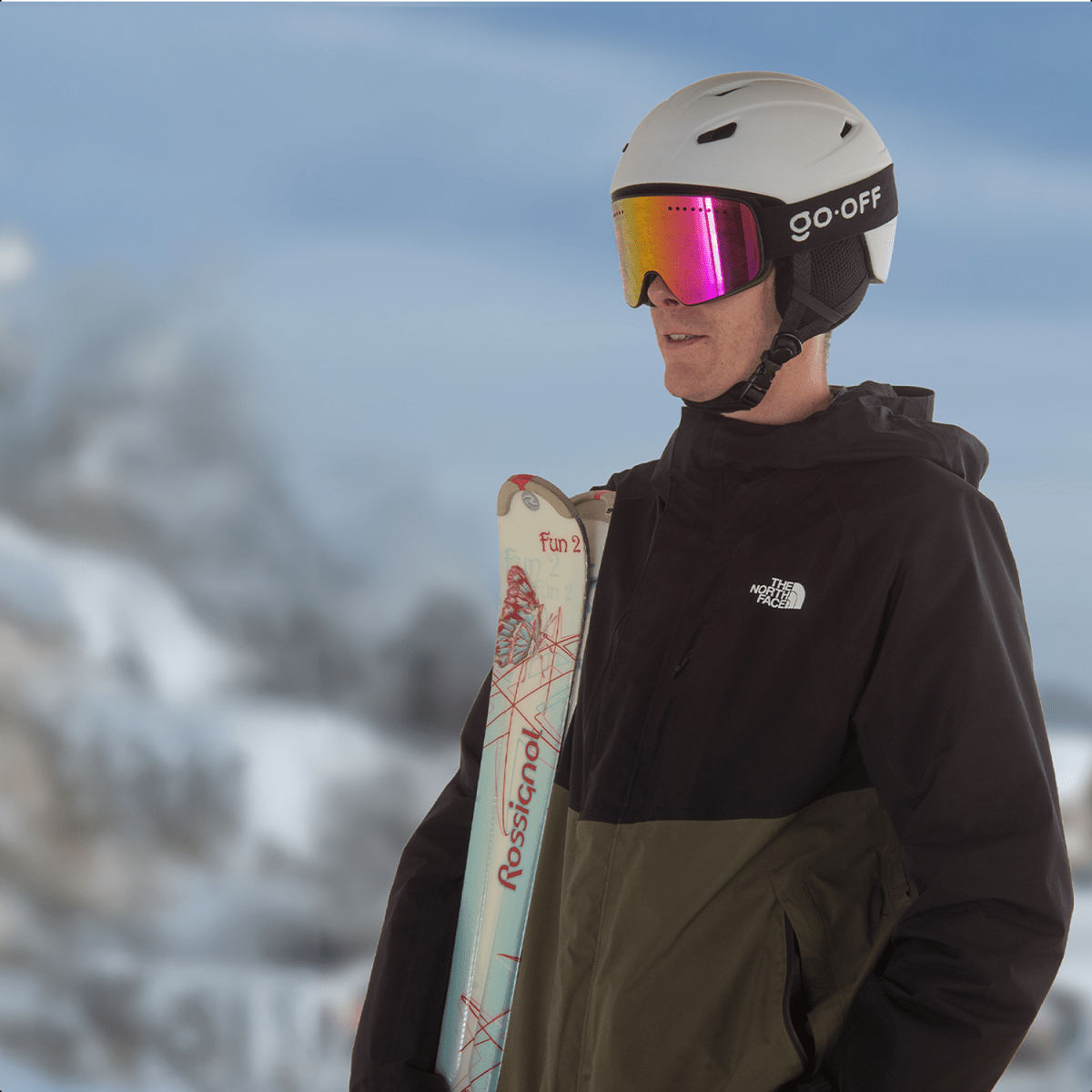 MAGNET ski goggles - GO - OFF