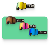 MAGNET ski goggles - GO - OFF