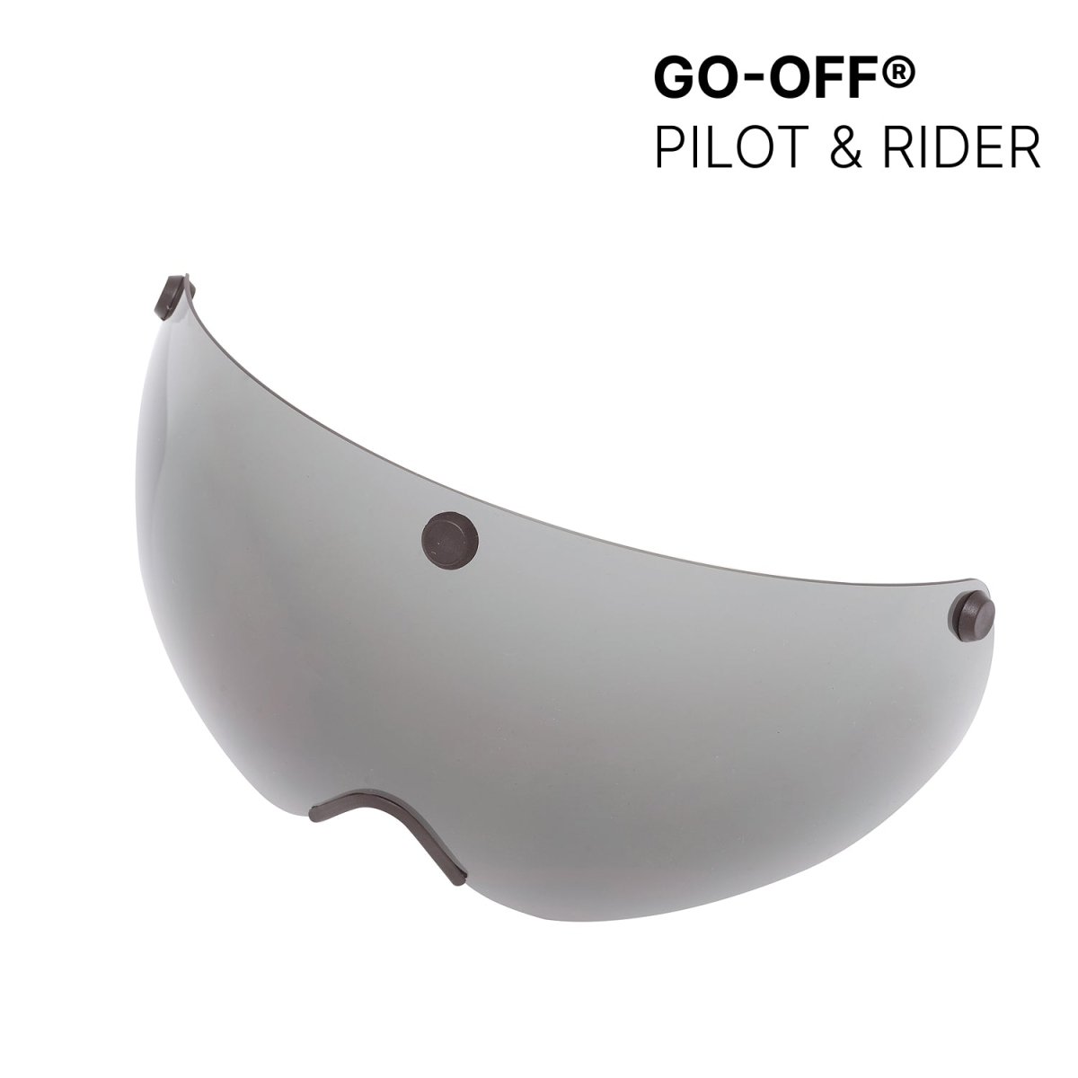 PILOT & RIDER dark visor - GO - OFF