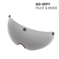 PILOT & RIDER dark visor - GO - OFF