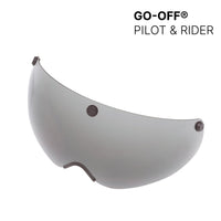 PILOT & RIDER dark visor - GO - OFF