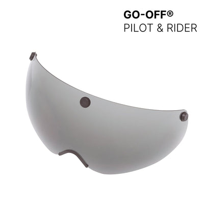 PILOT & RIDER dark visor - GO - OFF