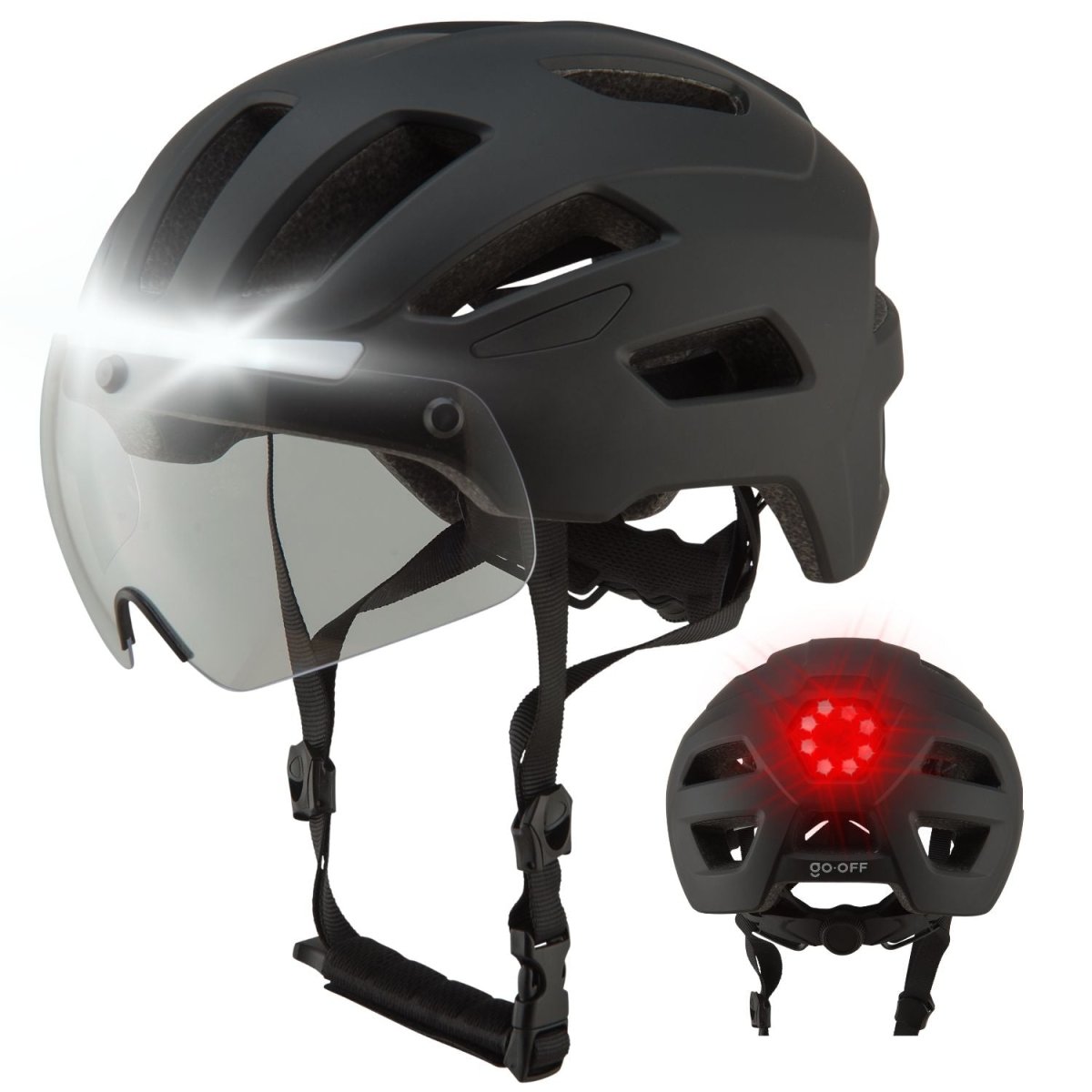 RIDER with visor - GO - OFF