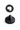 Spare set (2 pieces) of visor screws with city rings - GO - OFF