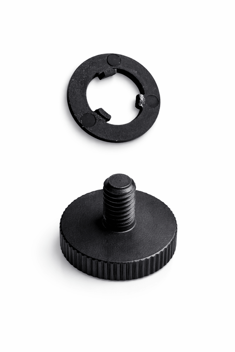 Spare set (2 pieces) of visor screws with city rings - GO - OFF