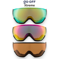 Xtreme - 3 visors - GO - OFF