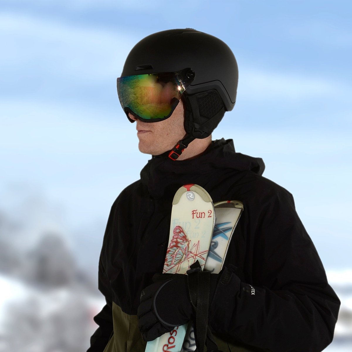 GO-OFF XTREME Ski Helmet – Cool and Optimal Snow Experience