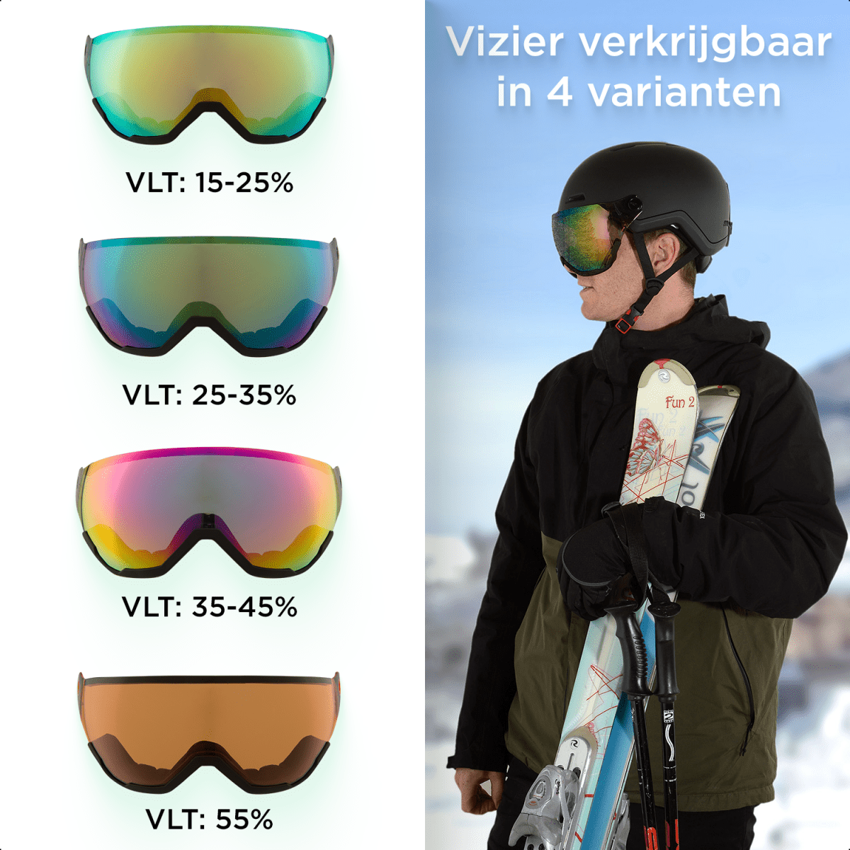 XTREME visor (sunny weather) - GO - OFF